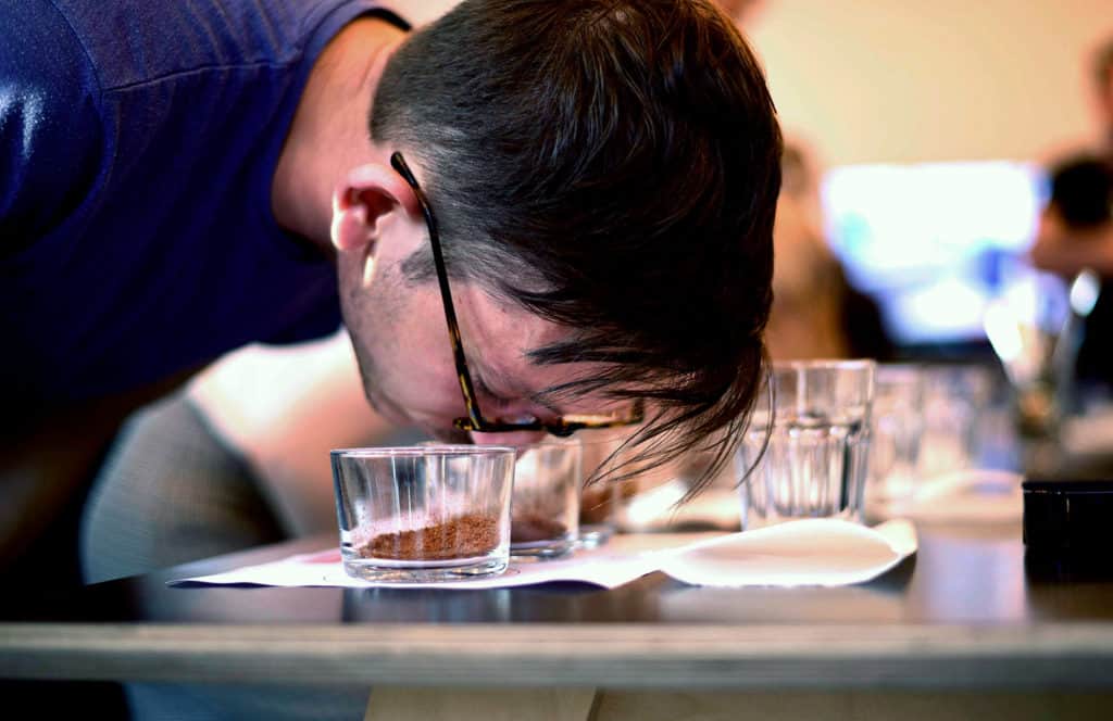 Paul Ross cupping at IKAWA in London