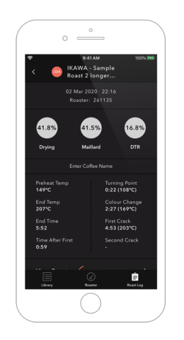 blog roast log percent