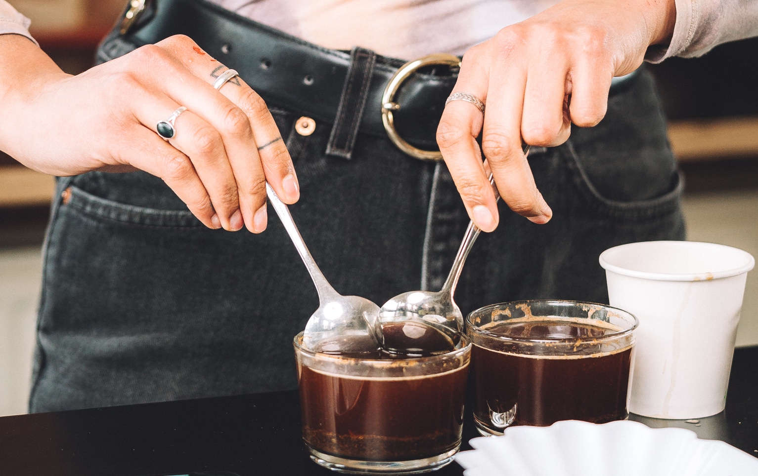 Tasting Coffee